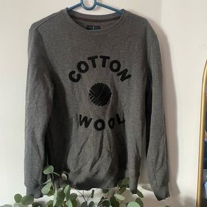 Mens small gray Massimo Dutti crewkneck sweater